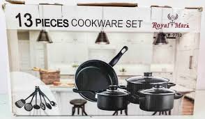 SET DE OLLAS 13PZ ROYAL (10 UND X CAJA)