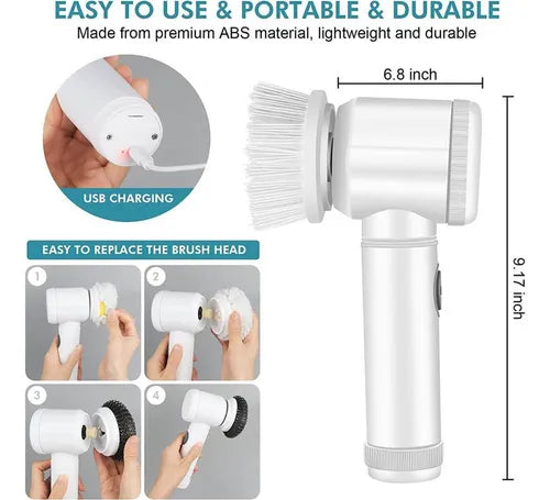 CEPILLO 5 EN 1 (DOBLE ESPONJA) (30 UND X CAJA)